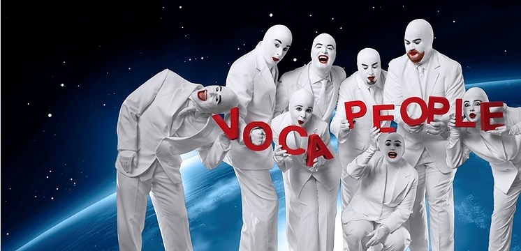 В Россию прилетают Voca People