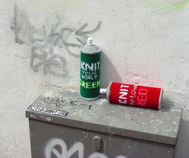 Мастер-класс по вязанию FreeForm и YarnBombing | Экспедиция в отдельно взятое нестабильное пространство